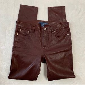 NWOT Ralph Lauren leather pants